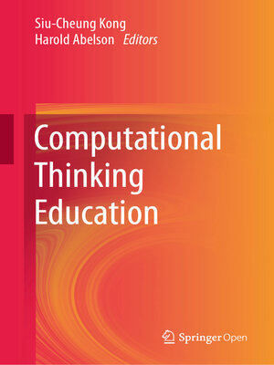 cover image of Computational Thinking Education